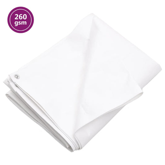 Plachta 260 G/M² 8 X 12 M Bílá Hdpe