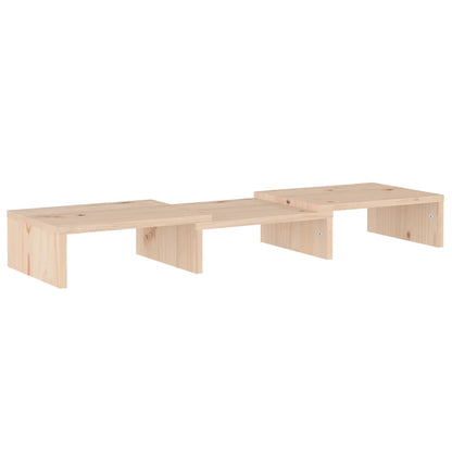 Stojan Na Monitor 60 X 24 X 10,5 Cm Masivní Borové Dřevo