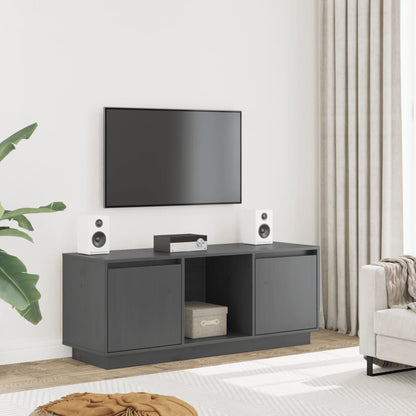 Tv Skříňka Medově Hnědá 110,5 X 35 X 44 Cm Masivní Borové Dřevo