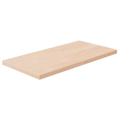 Policová Deska 80X20X1,5Cm Masivní Dubové Dřevo Bez Úprav