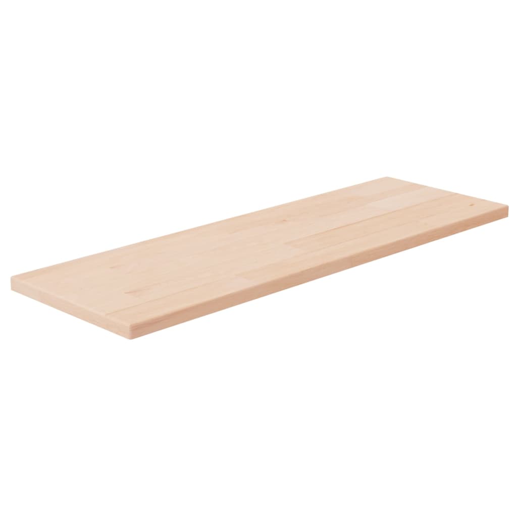 Policová Deska 80X20X1,5Cm Masivní Dubové Dřevo Bez Úprav