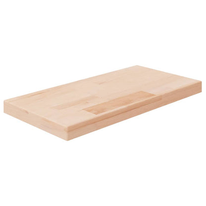 Policová Deska 80X20X1,5Cm Masivní Dubové Dřevo Bez Úprav