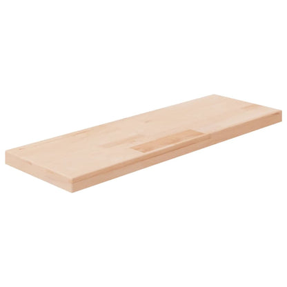 Policová Deska 80X20X1,5Cm Masivní Dubové Dřevo Bez Úprav