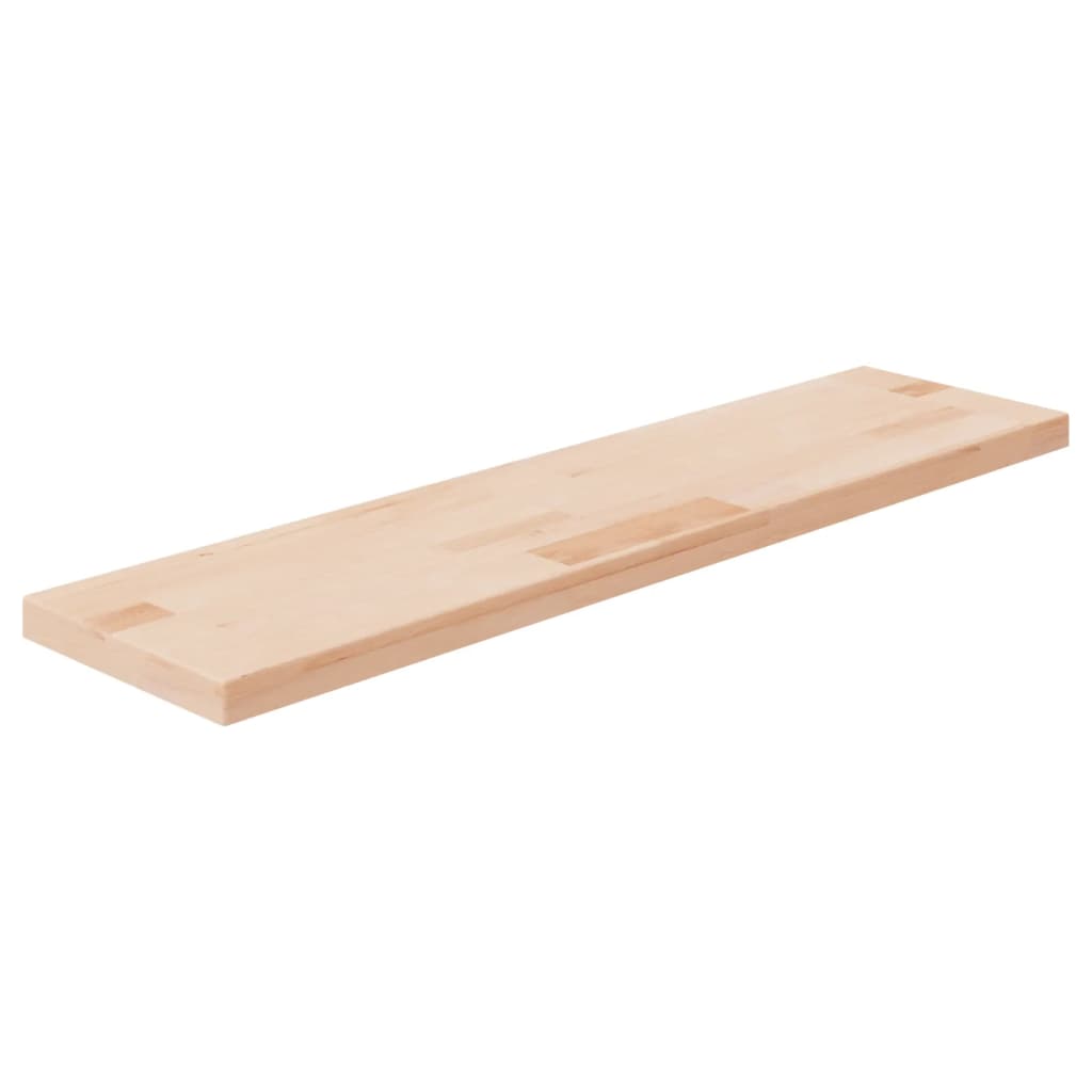 Policová Deska 80X20X1,5Cm Masivní Dubové Dřevo Bez Úprav