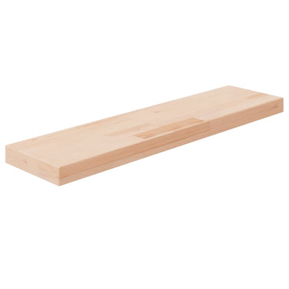 Policová Deska 80X20X1,5Cm Masivní Dubové Dřevo Bez Úprav