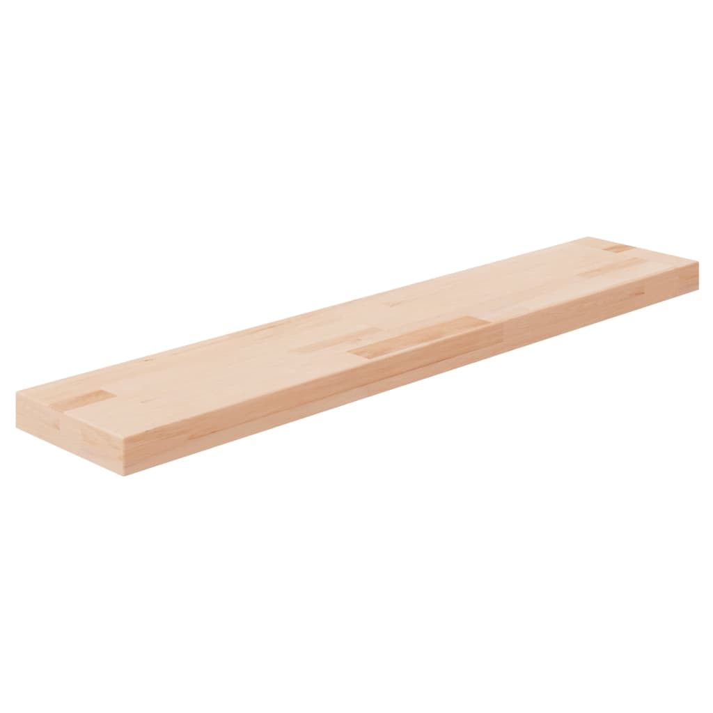 Policová Deska 80X20X1,5Cm Masivní Dubové Dřevo Bez Úprav