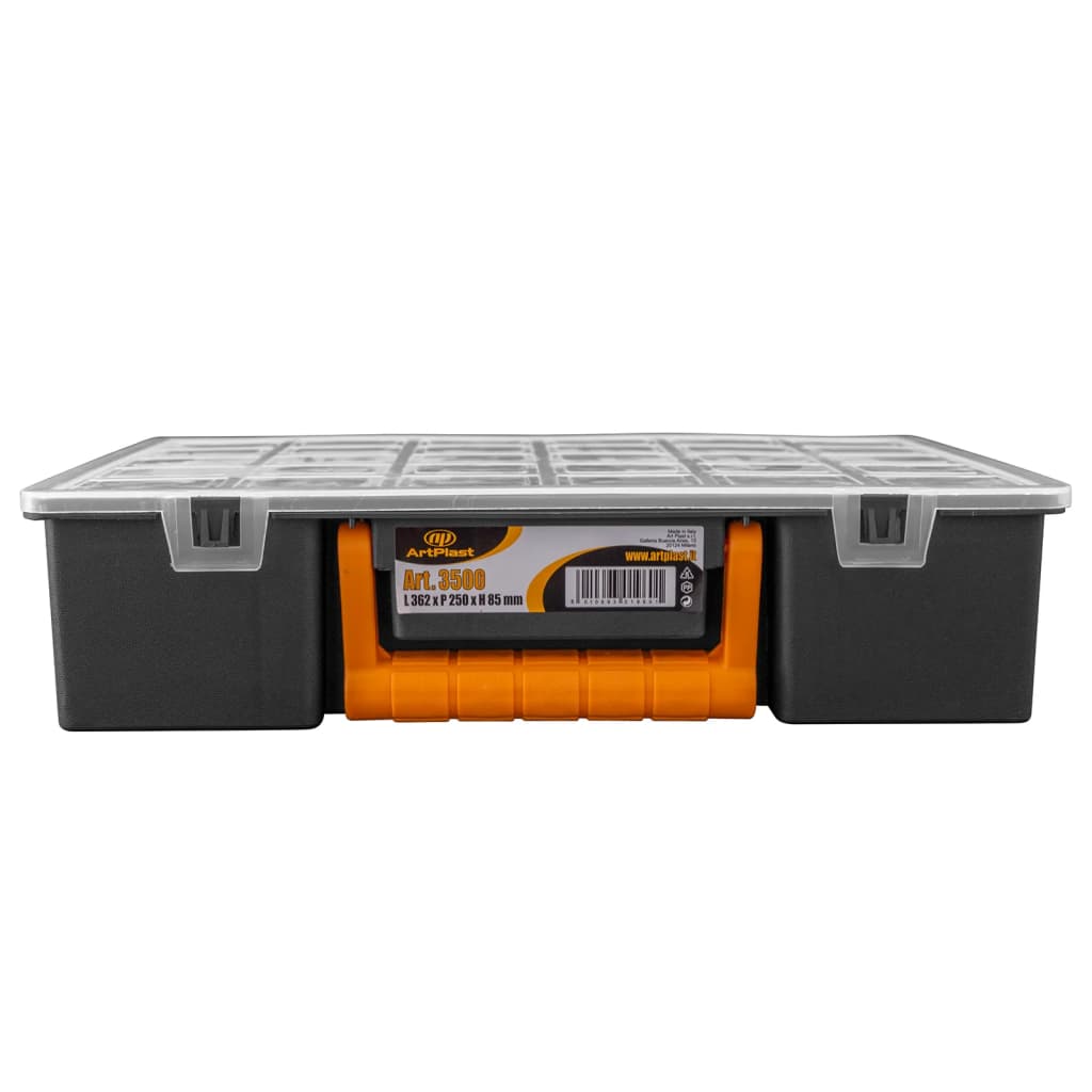 Boxy Na Součástky 2 Ks Odnímatelné Přepážky 360X250X85 Mm Pp