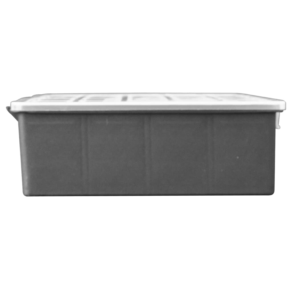 Boxy Na Součástky 2 Ks Odnímatelné Přepážky 360X250X85 Mm Pp