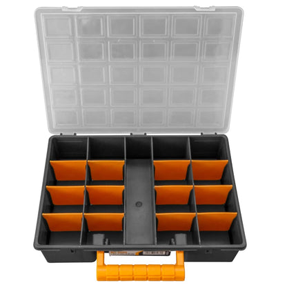 Boxy Na Součástky 2 Ks Odnímatelné Přepážky 360X250X85 Mm Pp