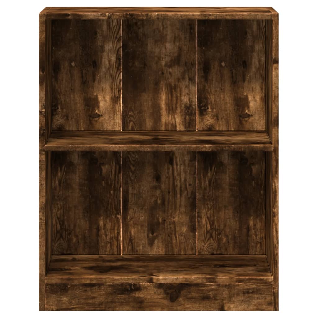 Knihovna 60 X 24 X Kompozitní Dřevo Kouřový Dub