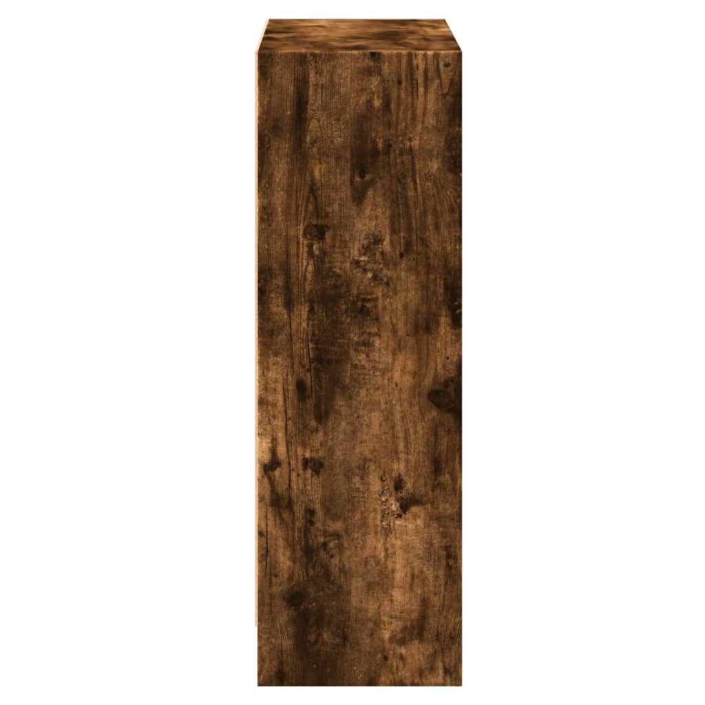 Knihovna 60 X 24 X Kompozitní Dřevo Kouřový Dub