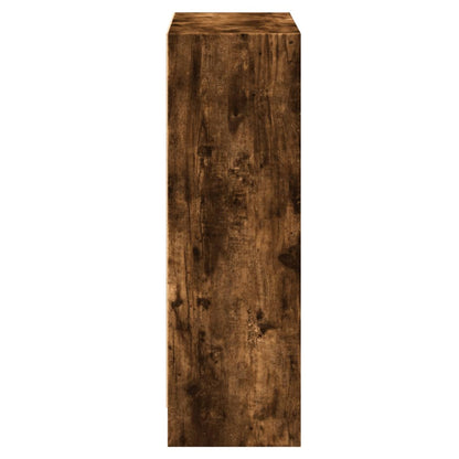 Knihovna 60 X 24 X Kompozitní Dřevo Kouřový Dub