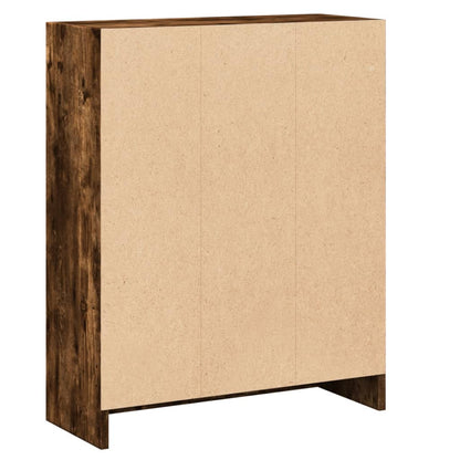 Knihovna 60 X 24 X Kompozitní Dřevo Kouřový Dub