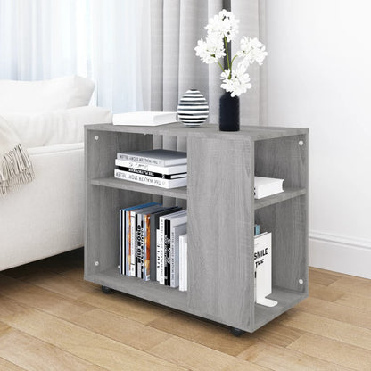 Odkládací Stolek Betonově Šedý 70X35X55 Cm Kompozitní Dřevo