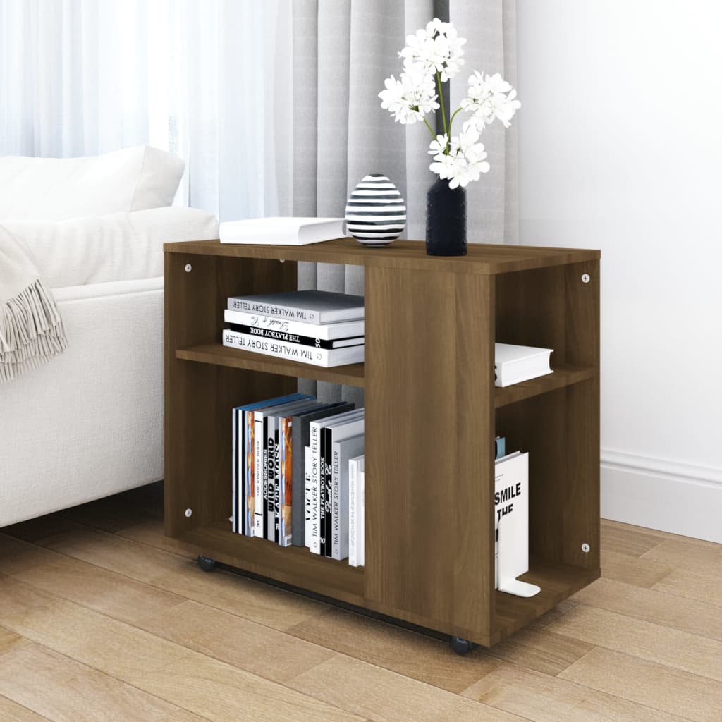 Odkládací Stolek Betonově Šedý 70X35X55 Cm Kompozitní Dřevo