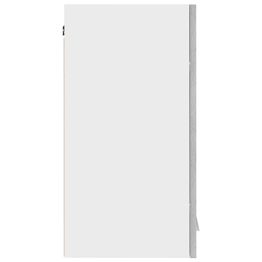 Závěsná Skříňka Lyon Šedá Sonoma 60X31X60 Cm Kompozitní Dřevo Šedá Sonoma