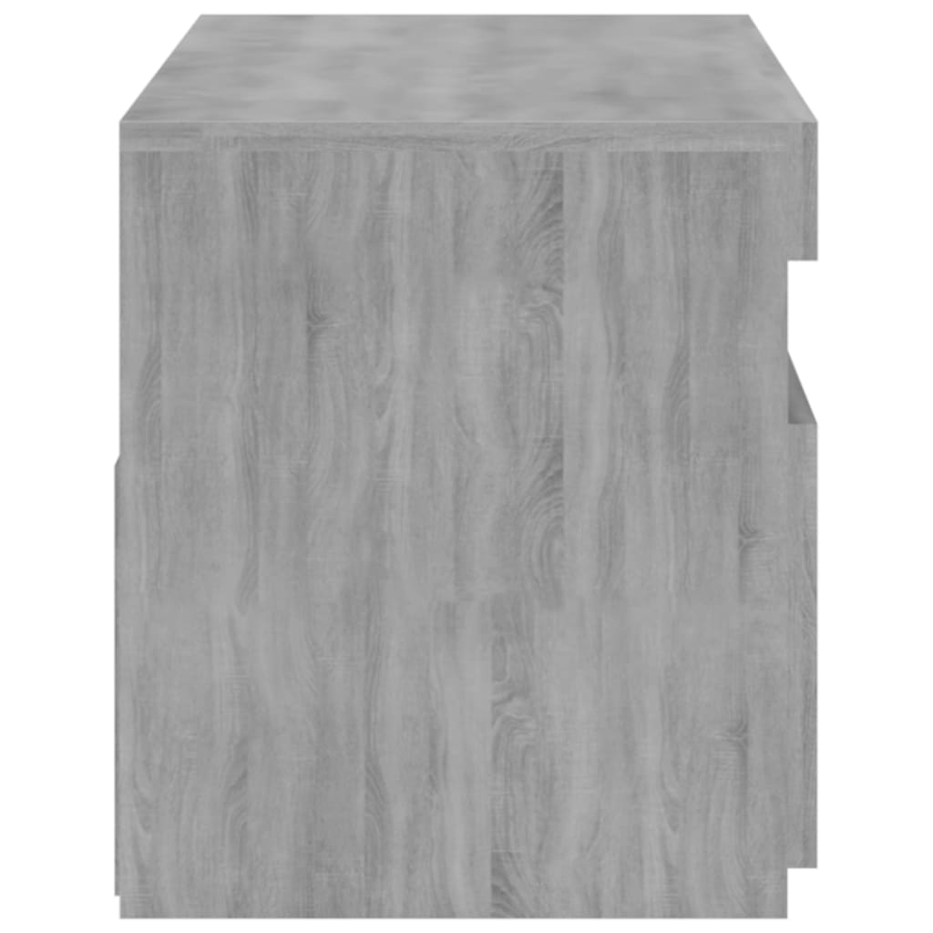 Tv Skříňka S Led Osvětlením Šedá Sonoma 75 X 35 X 40 Cm