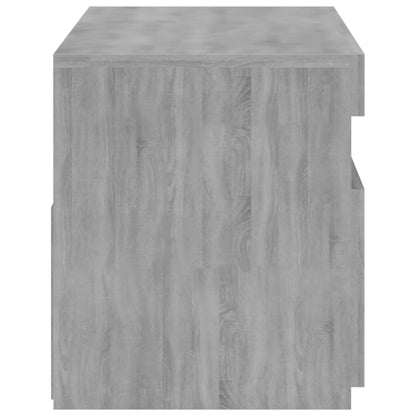 Tv Skříňka S Led Osvětlením Šedá Sonoma 75 X 35 X 40 Cm