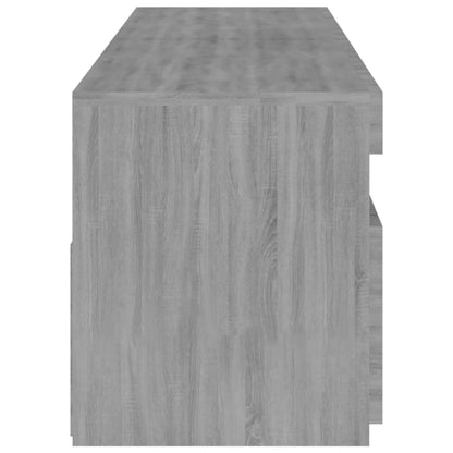 Tv Skříňky S Led Osvětlením 2 Ks Šedé Sonoma 75 X 35 X 40 Cm