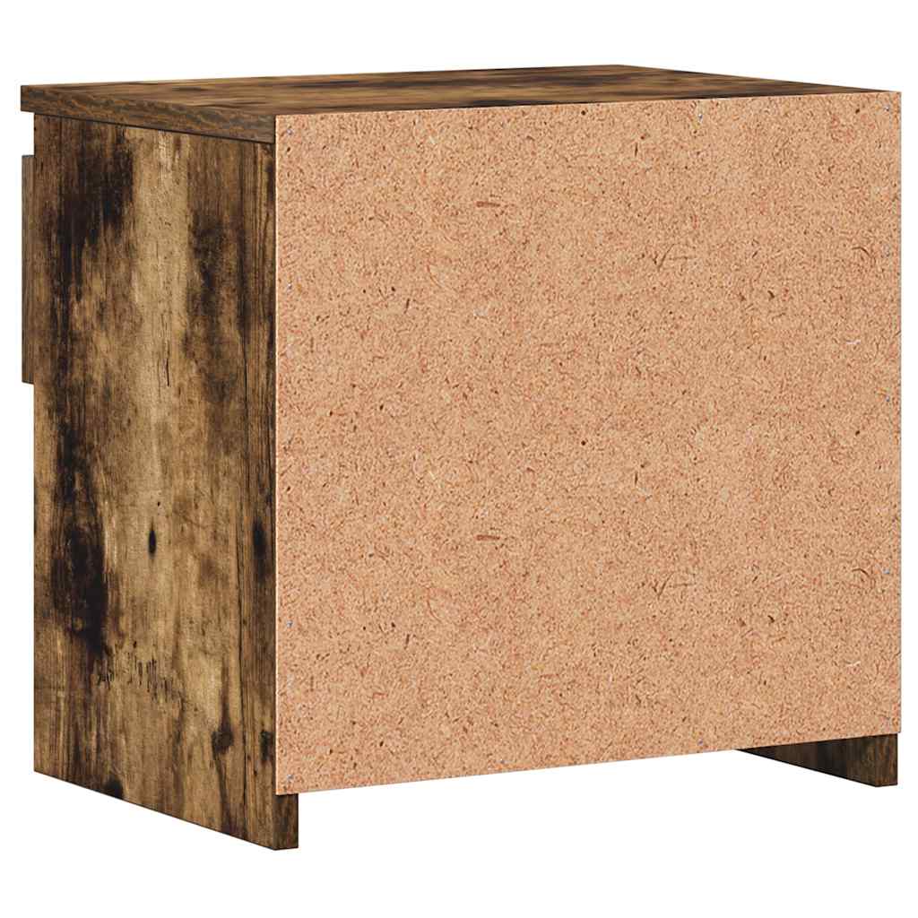 Noční Stolky 2 Ks 40 X 30 X 39 Cm Kompozitní Dřevo