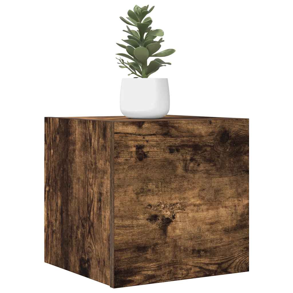 Nástěnné Tv Skříňky 2 Ks 30,5X30X30 Cm