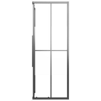 Sprchový Kout Napůl Mléčné Esg 80 X 80 X 180 Cm Černý