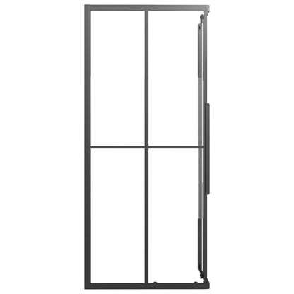 Sprchový Kout Napůl Mléčné Esg 90 X 70 X 180 Cm Černý