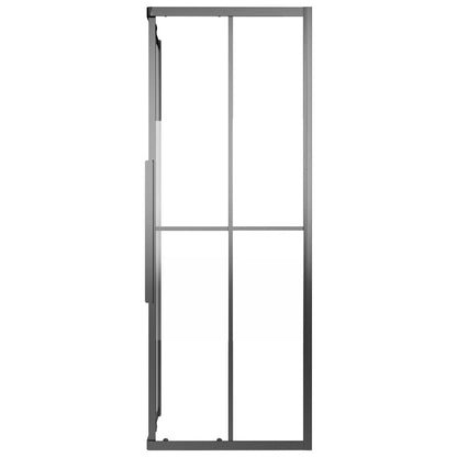 Sprchový Kout Napůl Mléčné Esg 90 X 70 X 180 Cm Černý