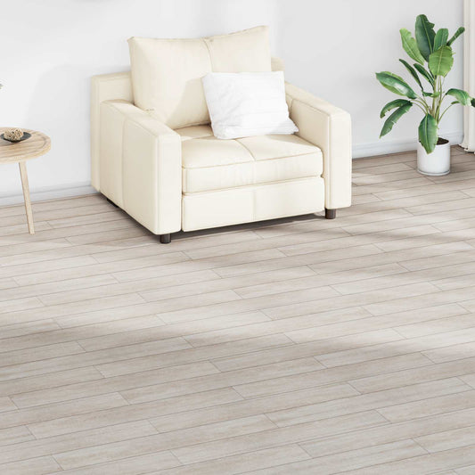 Podlahová Prkna 18 Pcs Bílý Klasický Dub 2,51 M² Pvc