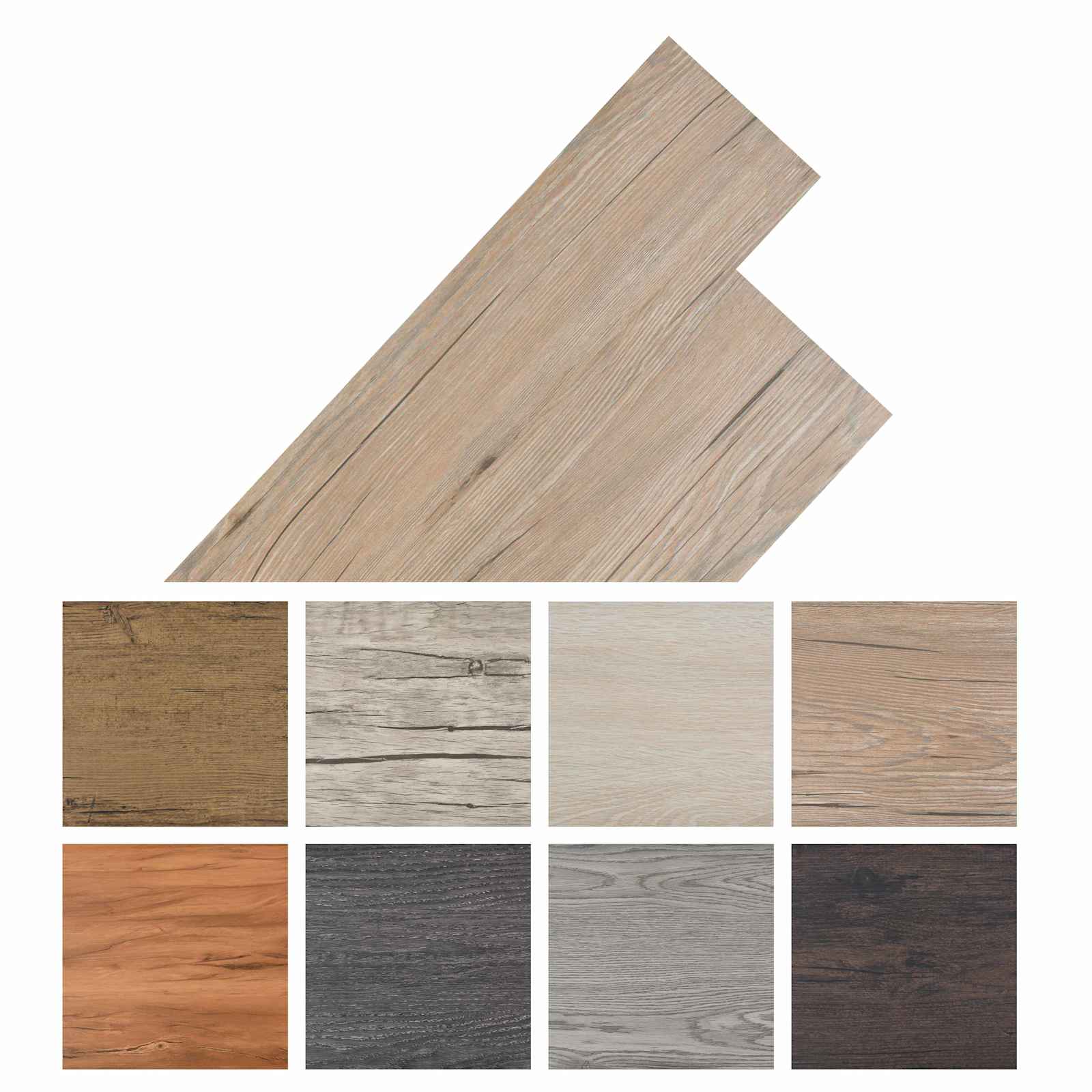 Podlahová Prkna 18 Pcs Hnědý Dub 2,51 M² Pvc