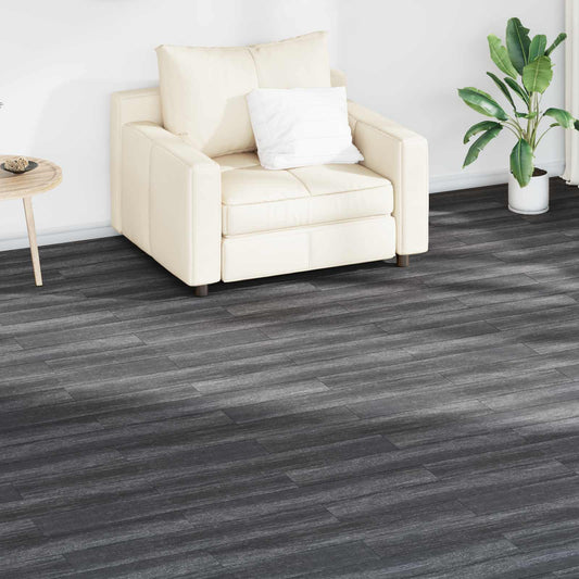 Podlahová Prkna 18 Pcs Černá A Bílá 2,51 M² Pvc