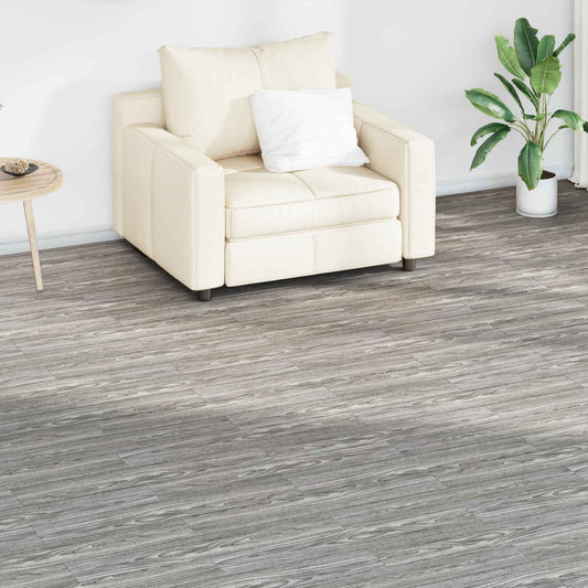 Podlahová Prkna 18 Pcs Tmavě Šedá 2,51 M² Pvc