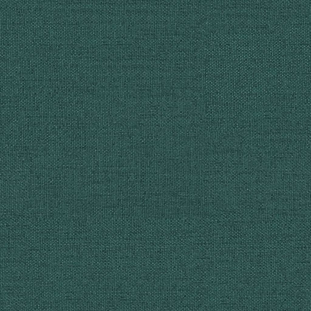 Elektrické Polohovací Křeslo Ušák Tmavě Zelené Textil