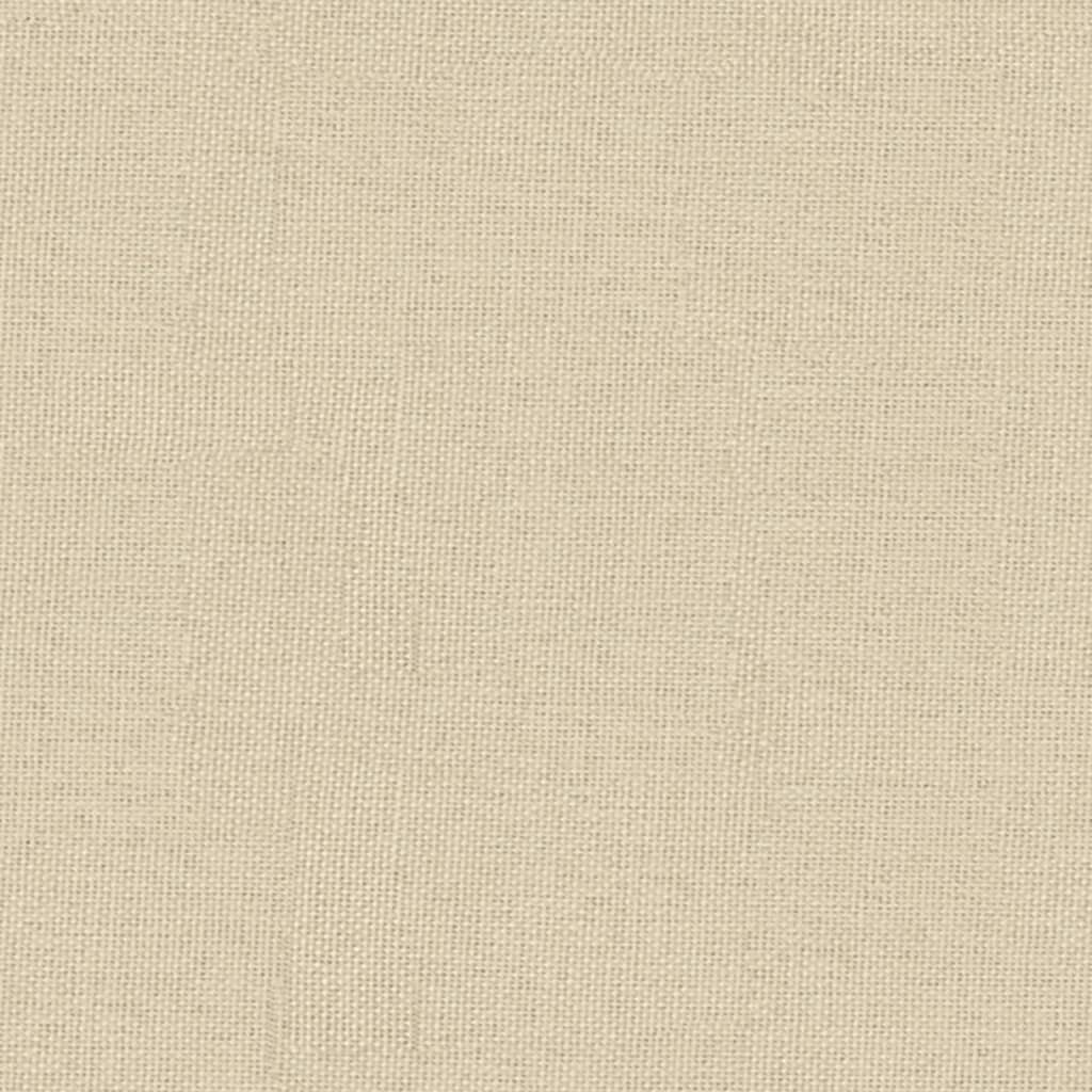 Elektrické Polohovací Křeslo Ušák Krémové Textil