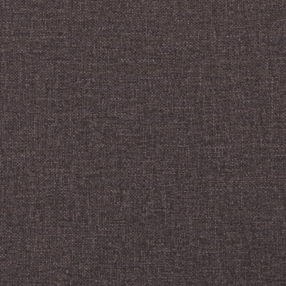 Elektrické Polohovací Křeslo Tmavě Hnědé Textil