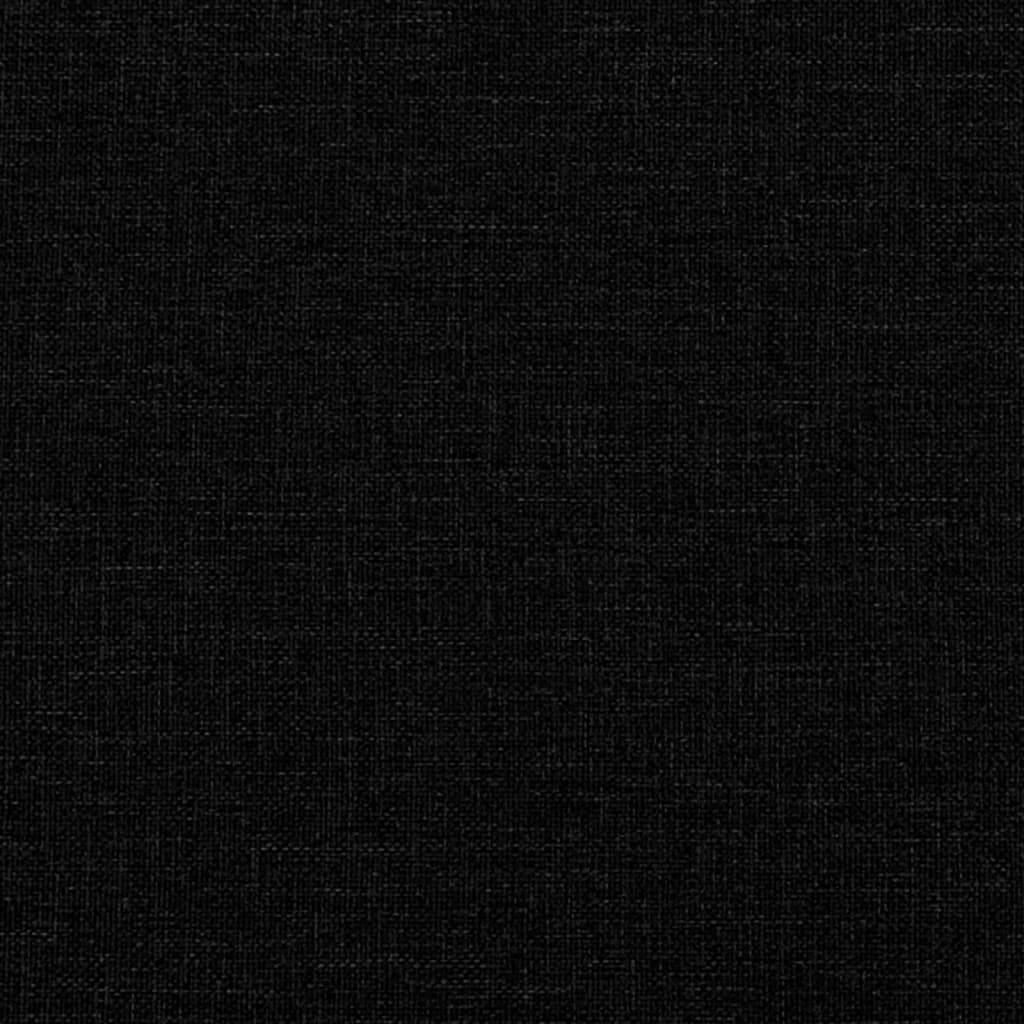 Elektrické Polohovací Křeslo Černé Textil