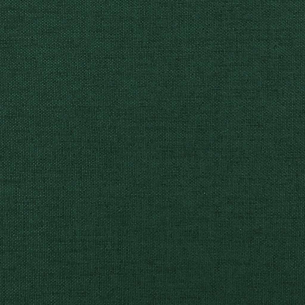 Elektrické Masážní Křeslo Tmavě Zelené Textil