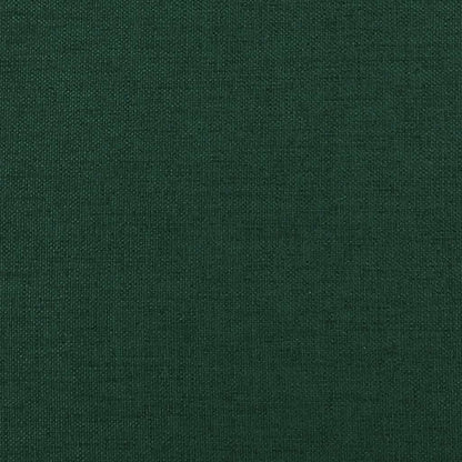 Elektrické Masážní Křeslo Tmavě Zelené Textil