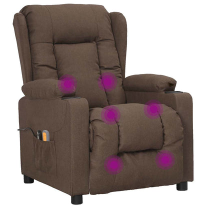 Elektrické Masážní Křeslo Textil