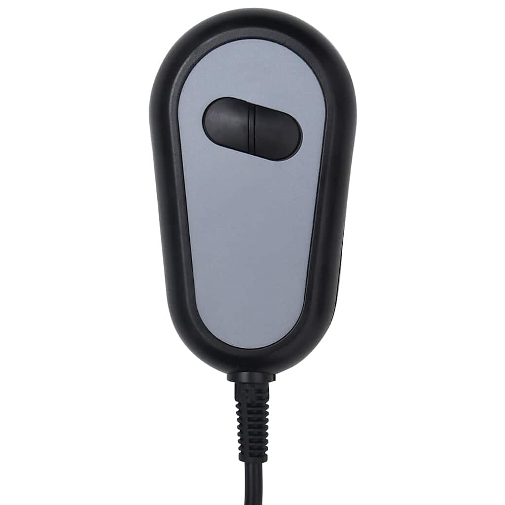 Elektrické Masážní Křeslo Černé Umělá Kůže
