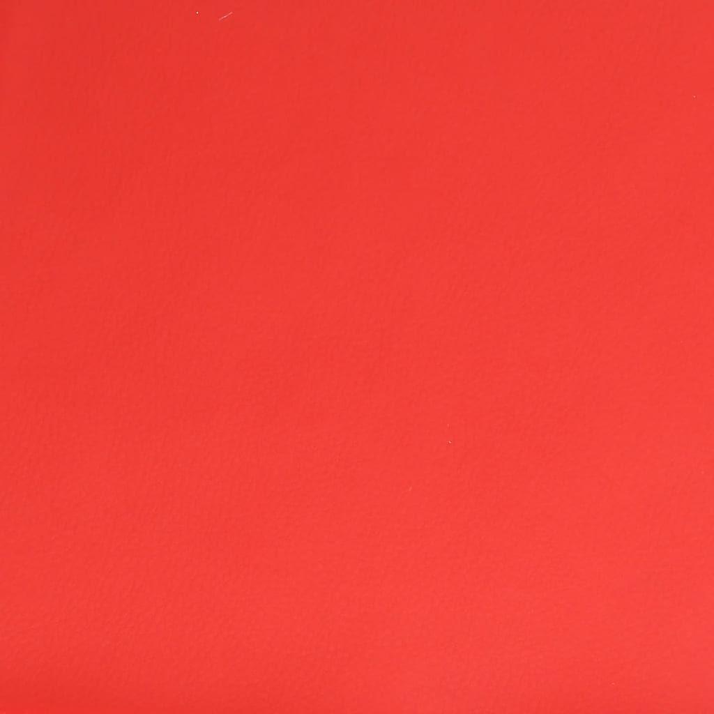 Elektrické Masážní Křeslo Červené Umělá Kůže
