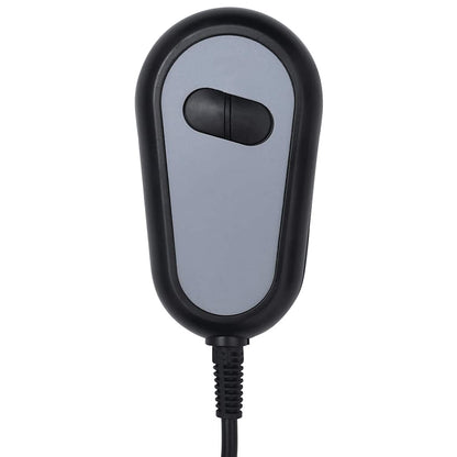 Elektrické Masážní Křeslo Červené Umělá Kůže