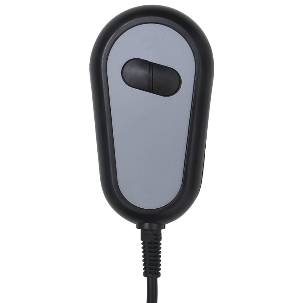 Elektrické Polohovací Křeslo Černé Textil