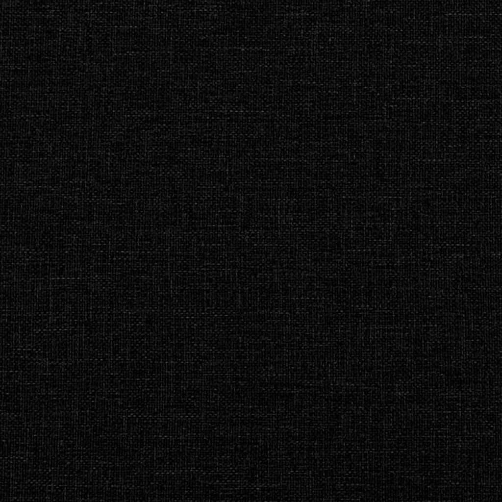 Elektrické Polohovací Křeslo Černé Textil