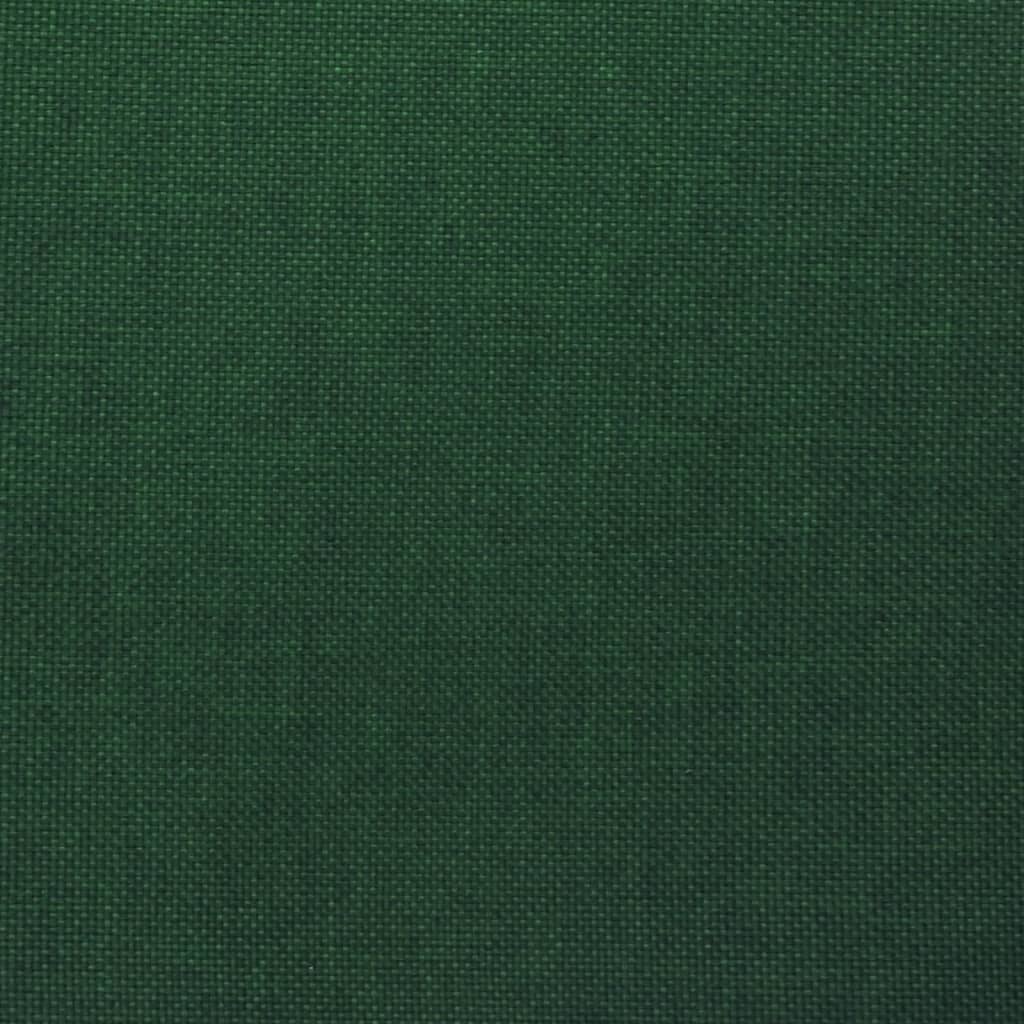 Elektrické Polohovací Křeslo Tmavě Zelené Textil