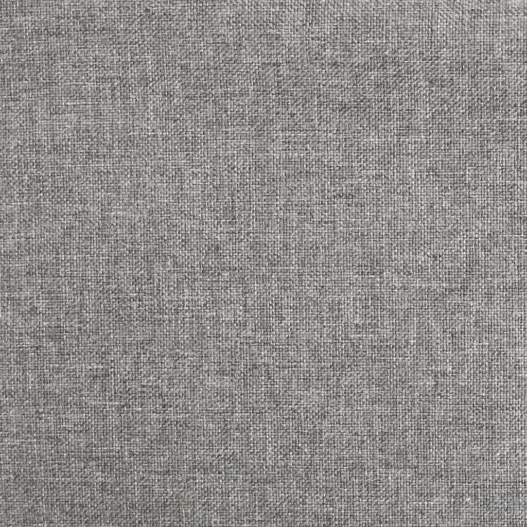 Elektrické Masážní Křeslo Světle Šedé Textil