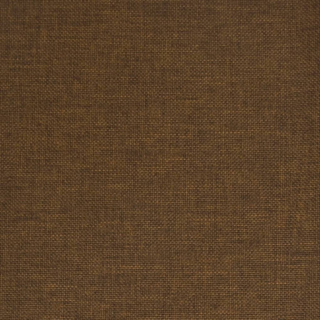 Elektrické Masážní Křeslo Hnědé Textil