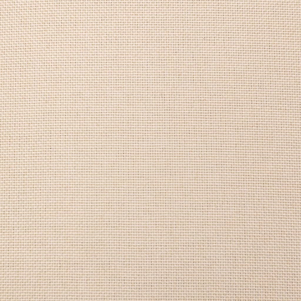 Elektrické Polohovací Křeslo Krémové Textil