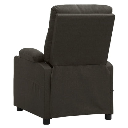 Elektrické Masážní Křeslo Taupe Textil