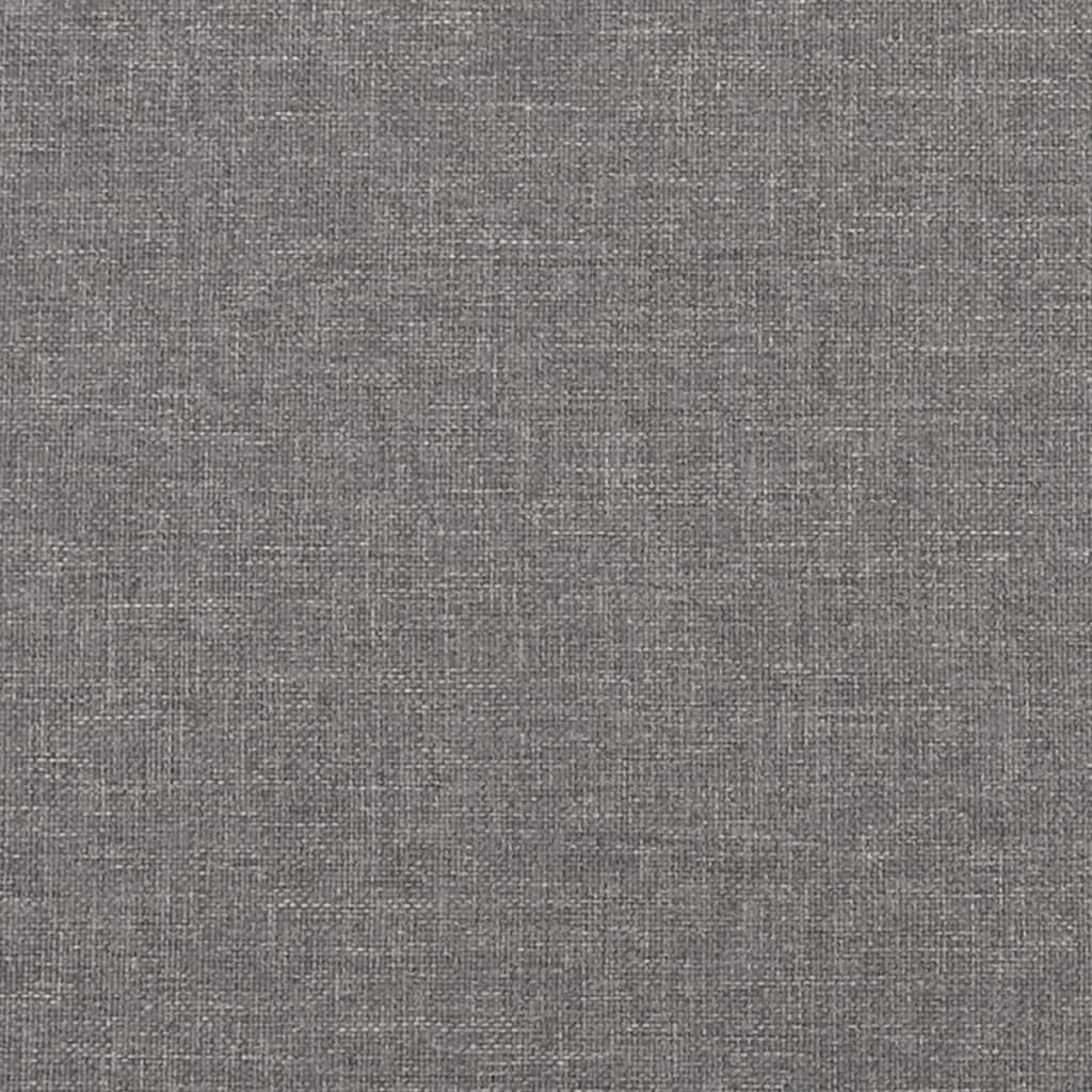 Elektrické Polohovací Křeslo Světle Šedé Textil